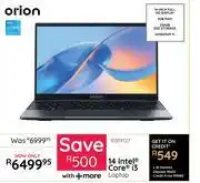 Bradlows Orion 14 Intel Core i3 Laptop 10319727 offer
