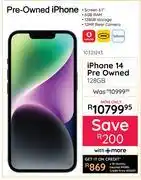 Bradlows Apple iPhone 14 Pre Owned 128GB 10321243 offer