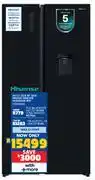 Russells Hisense 541L Side By Side Fridge/Freezer H680SMIB-WD 10306058 offer