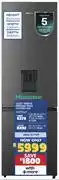 Russells Hisense 263L Fridge/Freezer Inox H370BIT-WD 10278367 offer