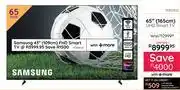 Bradlows Samsung 65(165cm) UHD Smart TV 10307822 offer