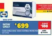 Russells Sealy Clean Shield King 183cm Mattress Protector 10111733 offer