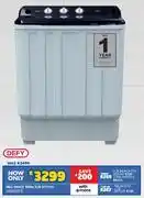 Russells Defy 9Kg White Twin tub DTT169 10282273 offer