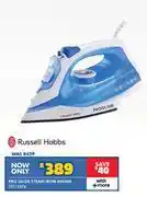 Russells Russell Hobbs Pro Glide Steam Iron RHI400 10113574 offer