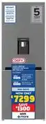 Russells Defy 323L Fridge/Freezer Metallic WD DAC627 10117065 offer