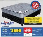 Russells Cozy Nights Monarch 137cm Double Bed Set 10112897 offer