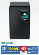 Russells Hisense 14Kg Top Loader Black WT3K1423UB 10302919 offer
