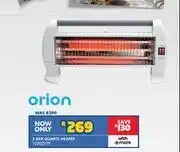 Russells Orion 3 Bar Quartz Heater 10302779 offer