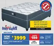 Russells Cozy Nights Bishop 152cm Queen Bed Set 10290377 offer