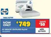 Russells Sealy My Memory Ventilated Pillow 10120993 offer
