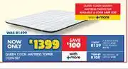 Russells Queen 152cm Mattress Topper 10294187 offer