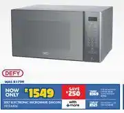Russells Defy 30L Electronic Microwave DMO390 10124426 offer