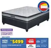 Russells Sleepmasters Supreme 152cm Queen Bed Set 10290351 offer