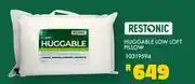 Russells Restonic Huggable Low Loft Pillow 10319594 offer