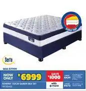 Russells Serta Athena 152cm Queen Bed Set 10132433 offer
