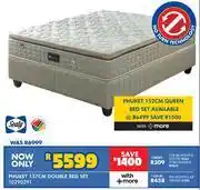 Russells Sealy Phuket 137cm Double Bed Set 10290291 offer
