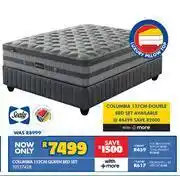 Russells Sealy Columbia 152cm Queen Bed Set 10127428 offer