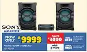 Russells Sony Audio System SHAKEX30D 10139039 offer