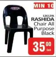 KitKat Cash and Carry RASHIDA CHAIR All Purpose Black offer