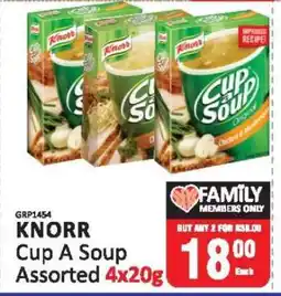 KitKat Cash and Carry KNORR Cup A Soup Assorted 4x20g offer