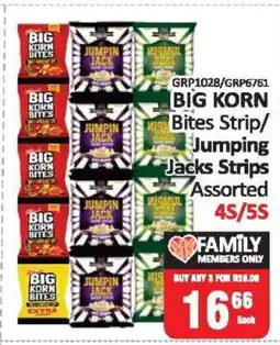 KitKat Cash and Carry BIG KORN Bites Strip/Jumping Jacks Strips Assorted offer