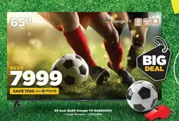 HiFi Corp 65-inch QLED Google TV-65Q6600H offer
