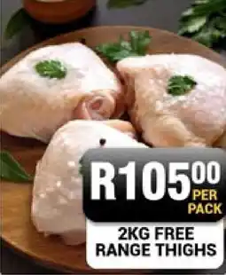 Chikro Food Market Free range thighs offer