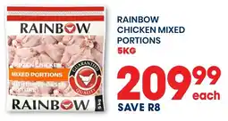 Econo Foods Rainbow chicken mixed portions offer