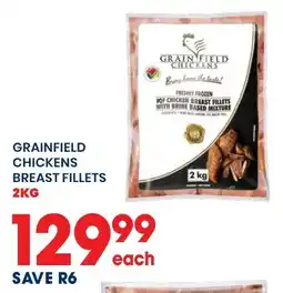Econo Foods Grainfield chickens breast fillets offer