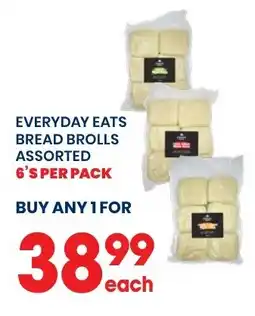 Econo Foods Everyday eats bread brolls assorted offer