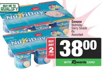 Danone Nutriday Dairy Snack Assorted