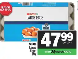 Spar Savemor SPAR Large Eggs offer