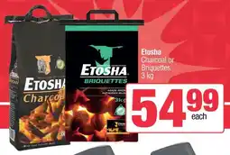 Spar Savemor Etosha Charcoal or Briquettes offer