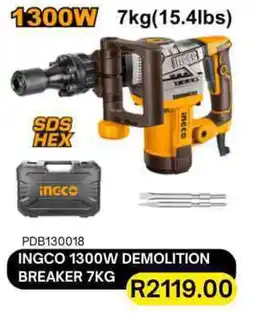 Legacy Industrial Supplies Ingco 1300w demolition breaker offer