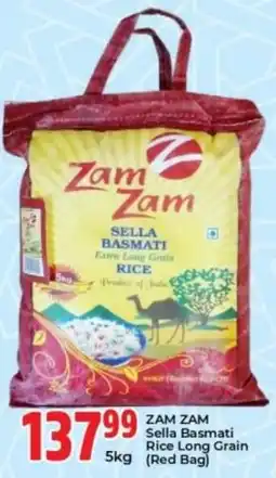Elite Cash & Carry Zam Zam Sella Basmati Rice Long Grain offer