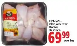 Elite Cash & Carry Henwil Chicken Star Packs offer
