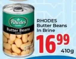Elite Cash & Carry Rhodes Butter Beans In Brine offer