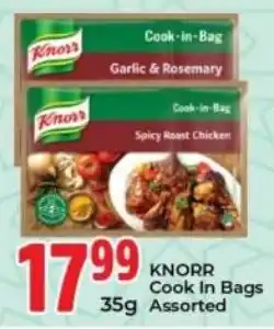 Elite Cash & Carry Knorr Cook In Bags Assorted offer