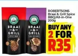 Elite Cash & Carry Robertsons Braai & Grill Spice BBQ/ All-in-One offer