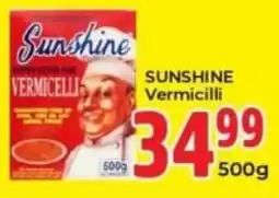 Elite Cash & Carry Sunshine Vermicilli offer