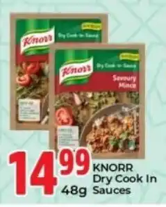 Elite Cash & Carry Knorr Dry Cook In Sauces offer