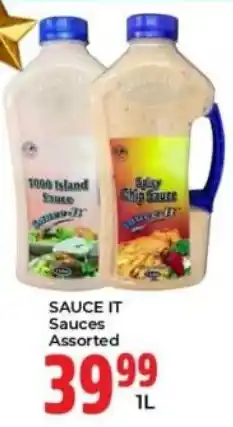 Elite Cash & Carry Sauce It Sauces Assorted offer