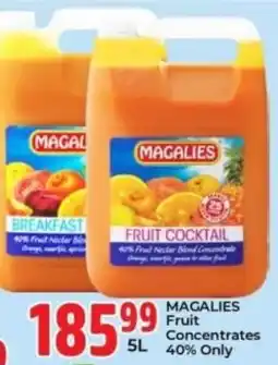 Elite Cash & Carry Magalies Fruit Concentrates 40% Only offer