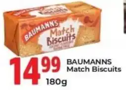 Elite Cash & Carry Baumann's Match Biscuits offer