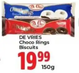 Elite Cash & Carry De Vries Choco Rings Biscuits offer