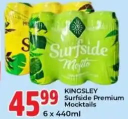Elite Cash & Carry Kingsley Surfside Premium Mocktails offer