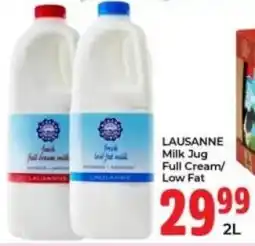 Elite Cash & Carry Lausanne Milk Jug Full Cream/ Low Fat offer