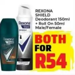Elite Cash & Carry Rexona Shield Deodorant + Roll On Male/ Female offer