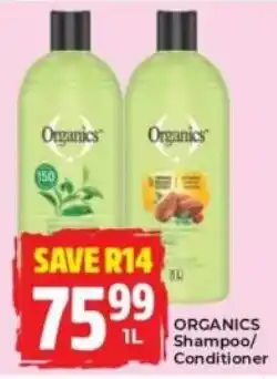 Elite Cash & Carry Organics Shampoo/ Conditioner offer