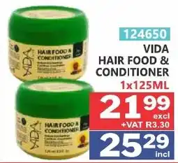 Arrow Cash And Carry Vida hair food & conditioner offer